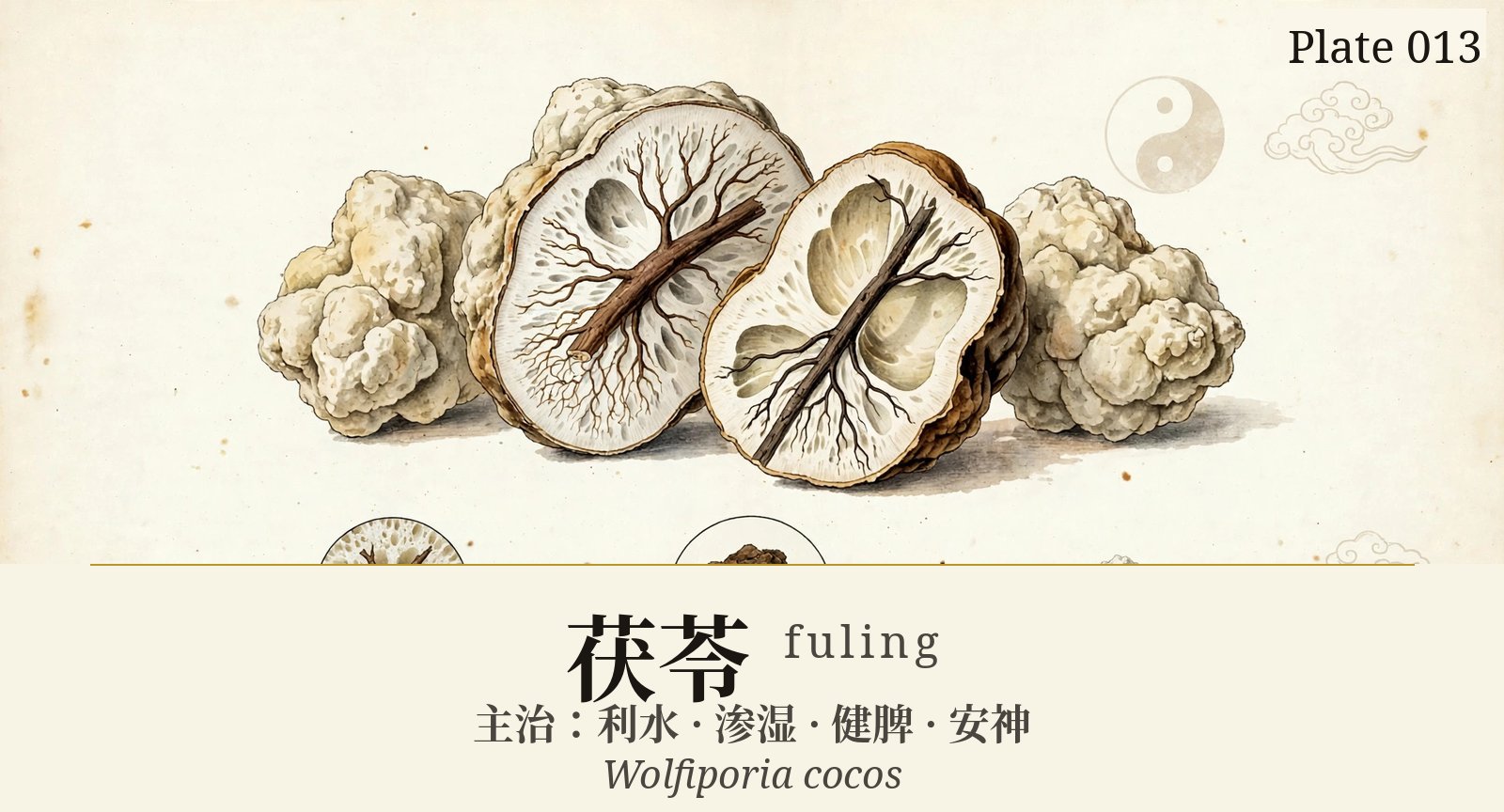 茯苓 fuling