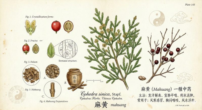 麻黄