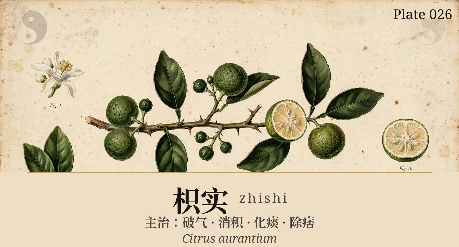 枳实 zhishi
