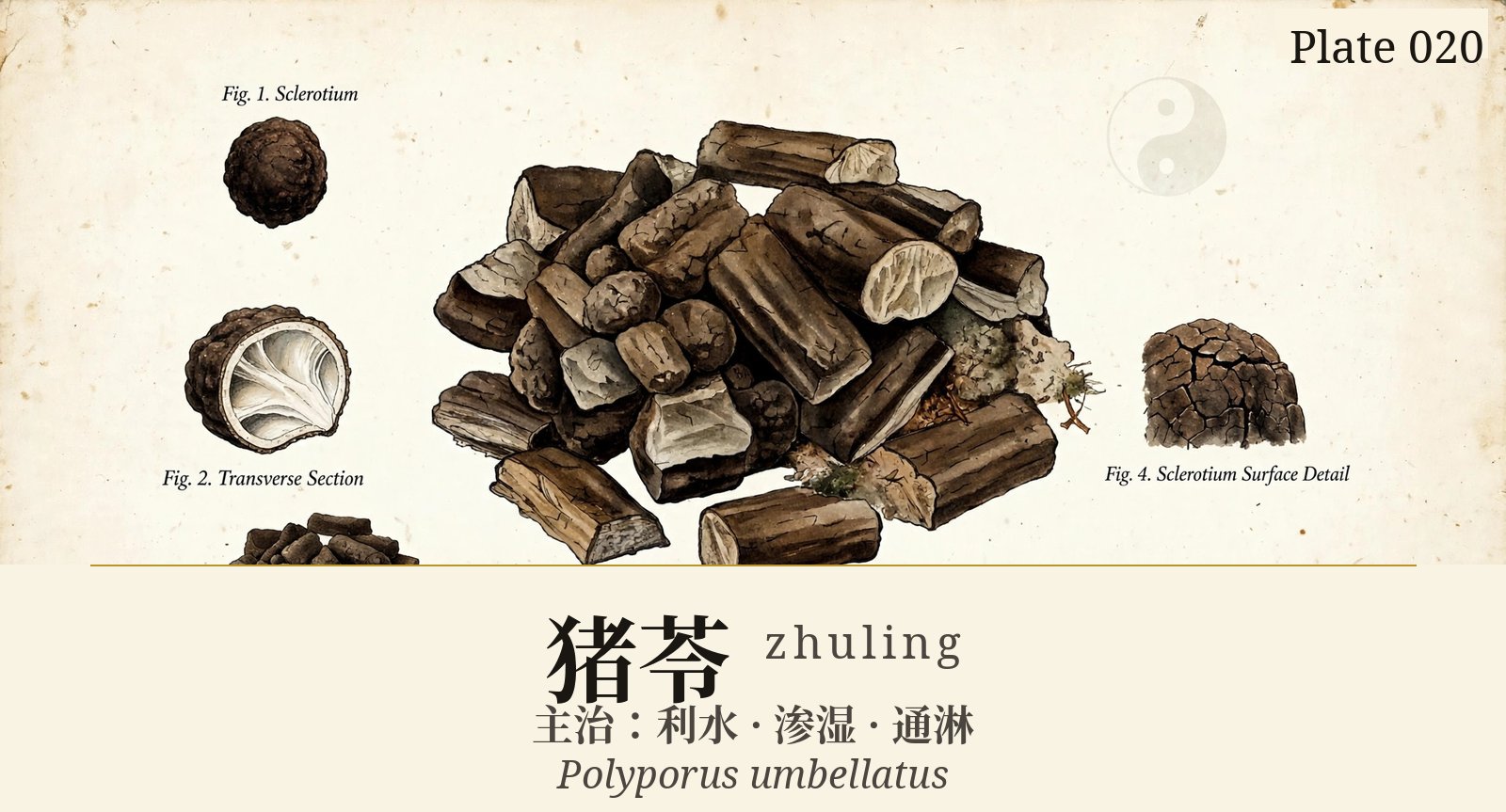 猪苓 zhuling